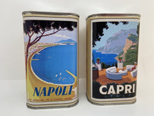 Carica l&#39;immagine nel visualizzatore di Gallery, Lattine di olio biologico con stampa vintage italia
