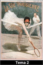 Carica l&#39;immagine nel visualizzatore di Gallery, stampa vintage tennis e sport
